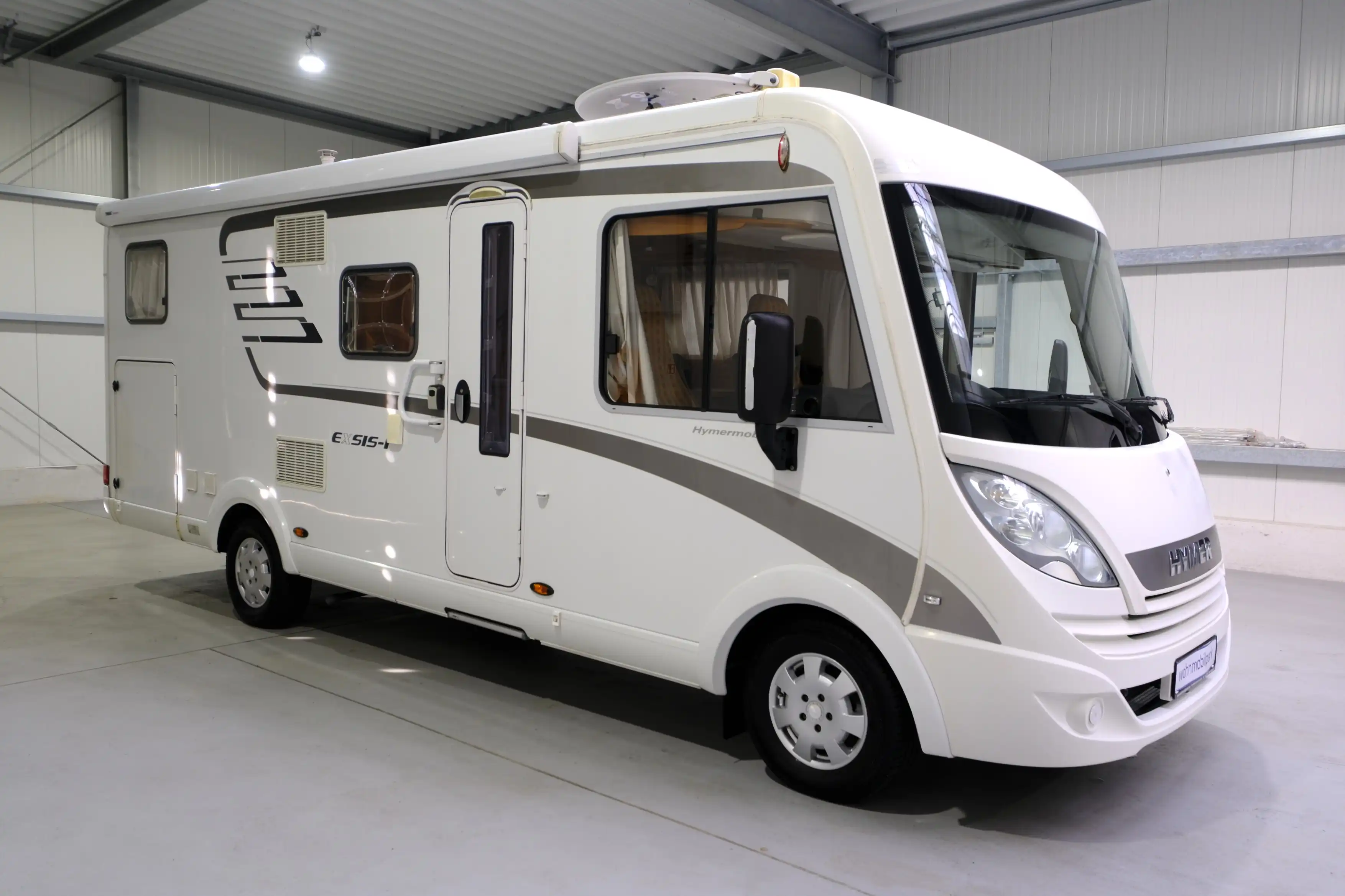 HYMER-ERIBA Exsis-I 588/Einzelbetten+Hubbett/Markise/AHK/Klimaanlage/Solaranlage/Finanzierung möglich